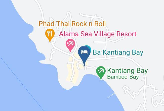 Amphoe Ko Lanta - Baan Laanta Resort Maps