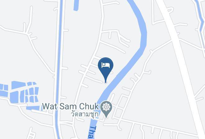 Amphoe Sam Chuk - Baan Lanna Rommai Rimnam Resort Maps