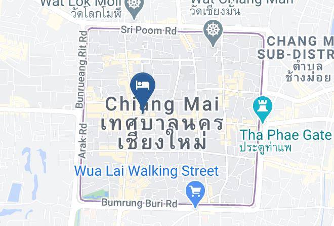 Amphoe Mueang Chiang Mai - Baan Lanna Walking Street Maps
