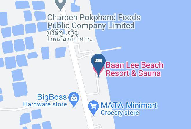 Amphoe Ranot - Baan Lee Beach Resort & Sauna Maps
