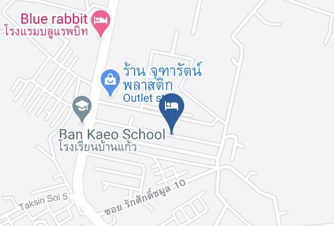 Amphoe Mueang Chanthaburi - Baan Luk Chang Hotel Maps