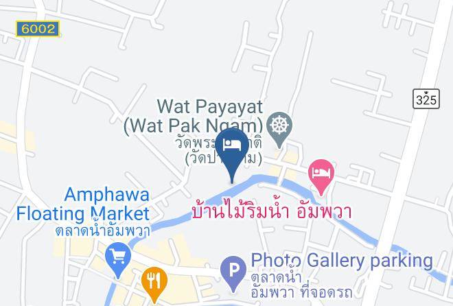 Amphoe Amphawa - Baan Mae Arom Homestay Maps