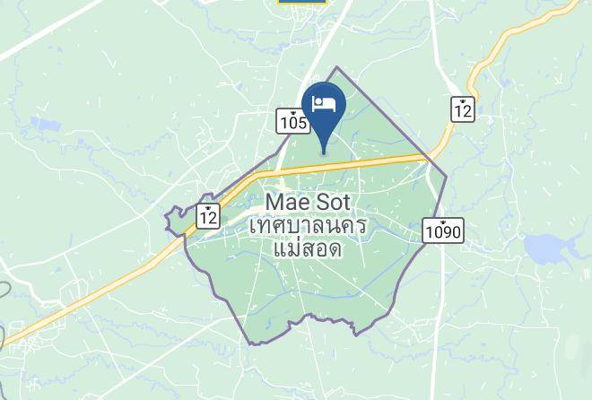 Amphoe Mae Sot - Baan Maesot Boutique Resort Maps