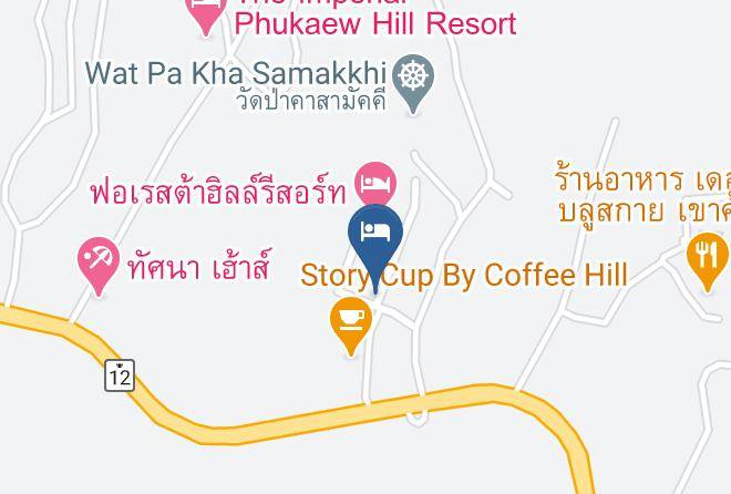 Amphoe Khao Kho - Baan Mai Cartoon Resort Maps