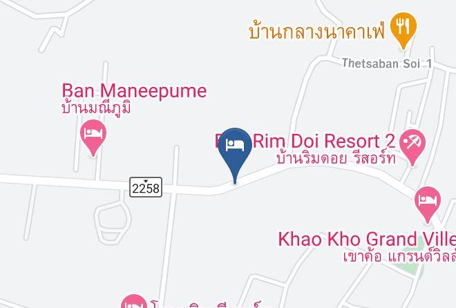 Amphoe Mueang Phetchabun - Baan Mai Hom Resort Maps