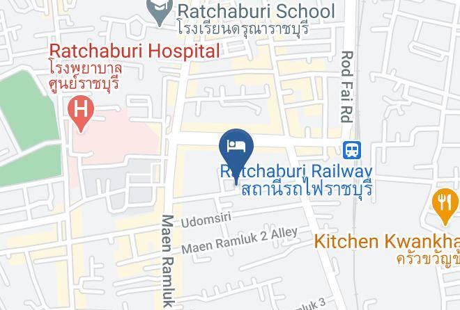 Amphoe Mueang Ratchaburi - Baan Mai Kaew Hotel Maps