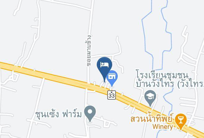 Amphoe Ban Na - Baan Maihom Resort Maps