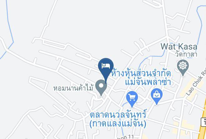 Amphoe Mae Chan - Baan Maihom Resort Maps