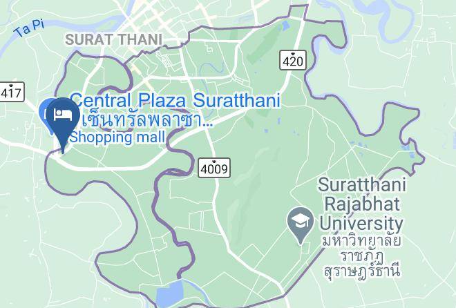 Amphoe Mueang Surat Thani - Baan Maitrijit Maps