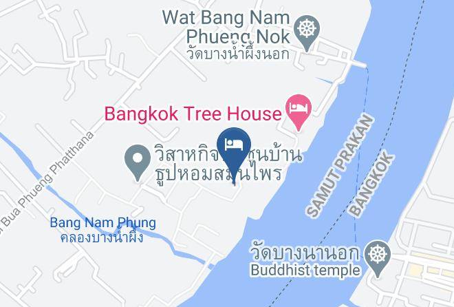 Amphoe Phra Pradaeng - Baan Makham Bang Nam Pheung Maps