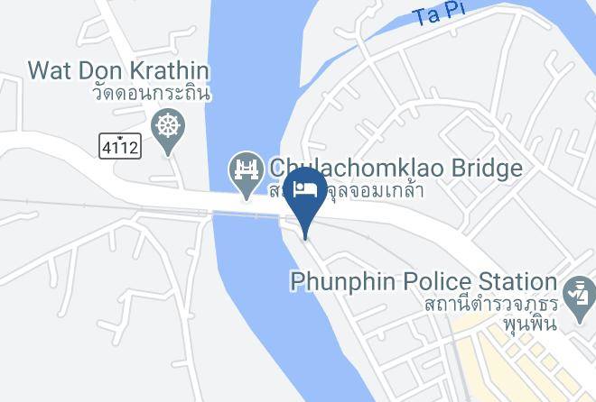 Amphoe Phunphin - Baan Meesri Maps