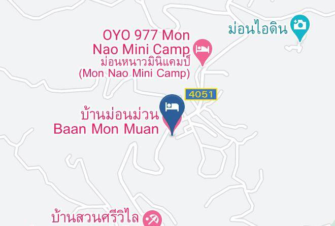 Amphoe Mae Rim - Baan Mon Muan Maps