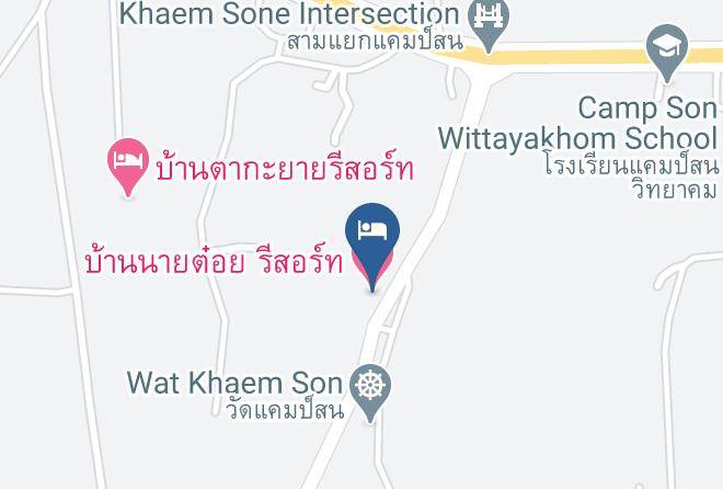 Amphoe Khao Kho - Baan Na Toi Resort Maps