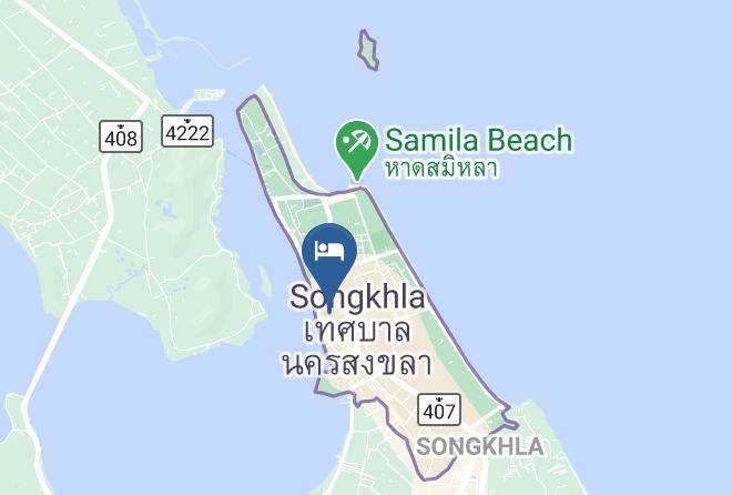 Amphoe Mueang Songkhla - Baan Nai Nakorn Boutique Hotel Maps