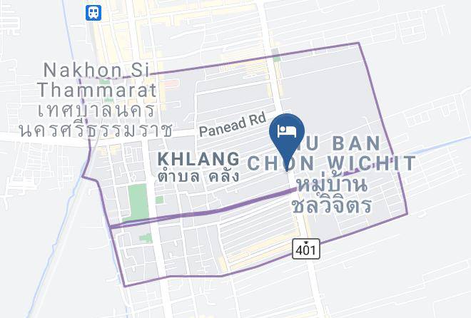 Amphoe Mueang Nakhon Si Thammarat - Baan Nakhon Hotel Maps