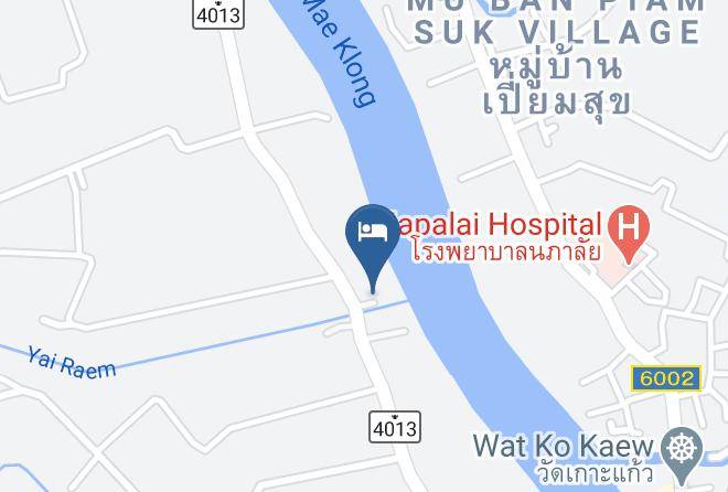 Baan Nam Pen Resort Map