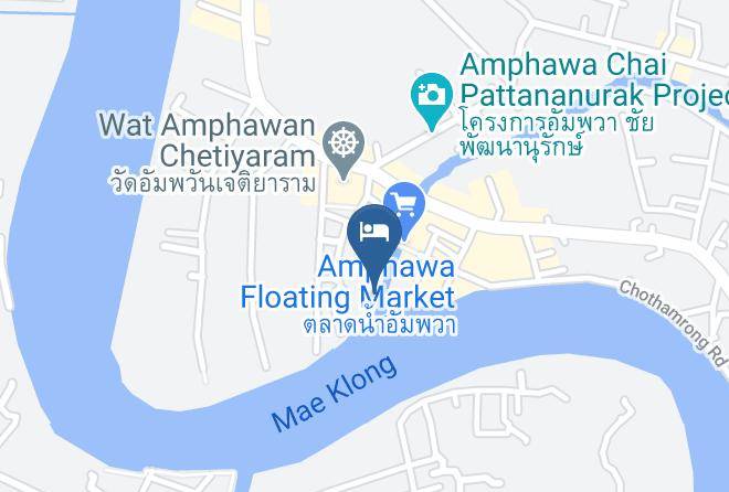 Amphoe Amphawa - Baan Napak Hotel Maps