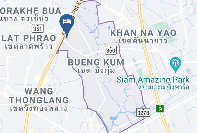 Bueng Kum District - Baan Navatara Condominium Maps