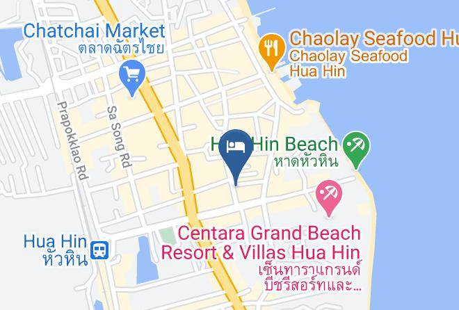 Amphoe Hua Hin - Baan Pa Ploy Hotel Maps