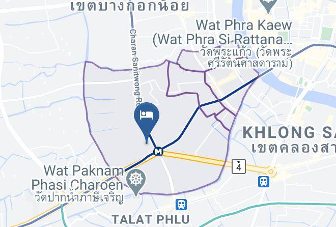 Bangkok Yai District - Baan Paan Sook Maps