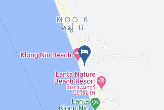 Amphoe Ko Lanta - Baan Pakgasri Hideaway Maps