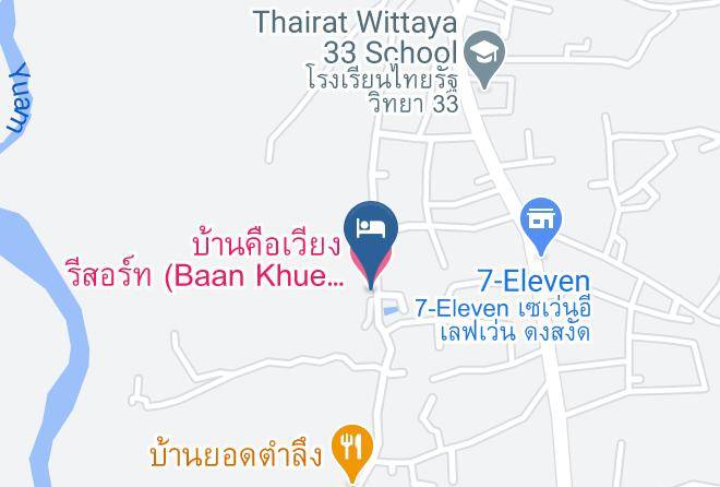 Amphoe Mae Sariang - Baan Phu Wiang Resort Maps