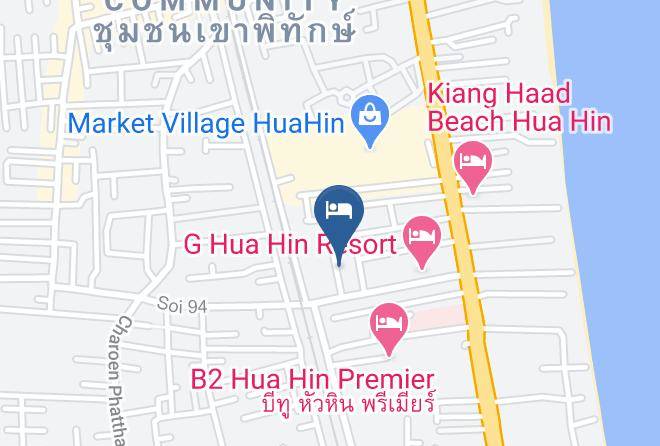 Amphoe Hua Hin - Baan Piyanat Maps