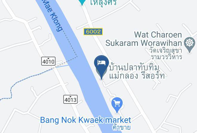 Amphoe Bang Khonthi - Baan Pla Thim Maeklong Resort Maps