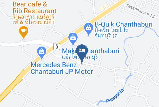 Amphoe Mueang Chanthaburi - Baan Plub Pla Resort Hotel Maps