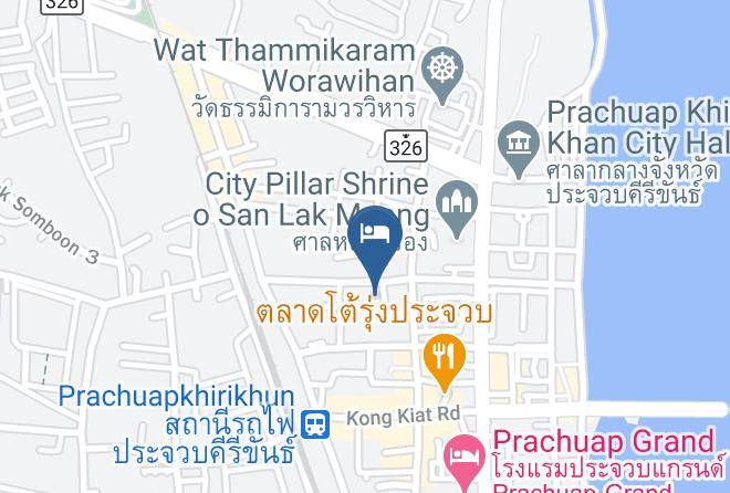 Amphoe Mueang Prachuap Khiri Khan - Baan Por Pla Resort Maps
