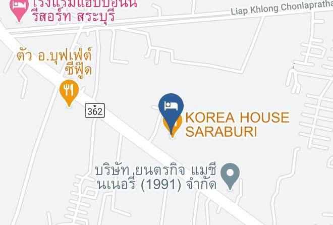 Amphoe Mueang Saraburi - Baan Prachan Resort Maps