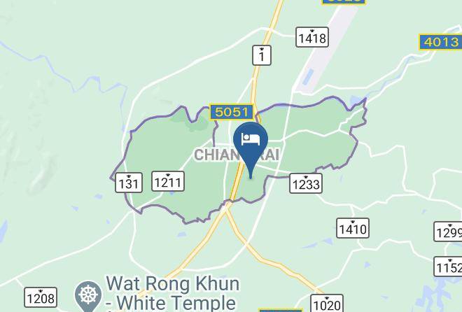 Mueang Chiang Rai District - Baan Prapawarin Maps