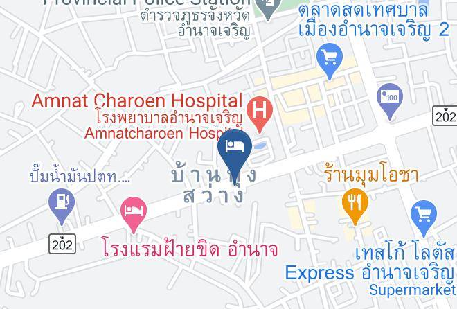 Amphoe Mueang Amnat Charoen - Baan Premsiri Hotel Maps