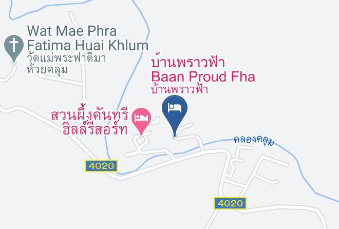 Amphoe Suan Phueng - Baan Proud Fha Maps