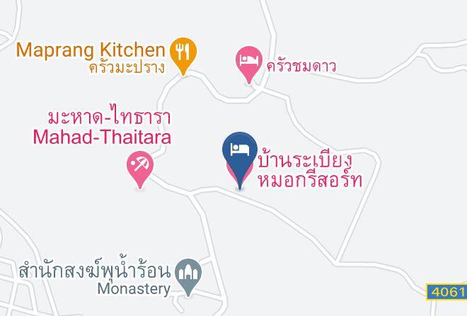 Amphoe Ban Kha - Baan Rabiangmok Resort Maps
