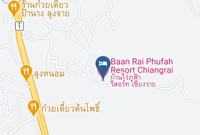 Amphoe Phan - Baan Rai Phufah Resort Chiangrai Maps