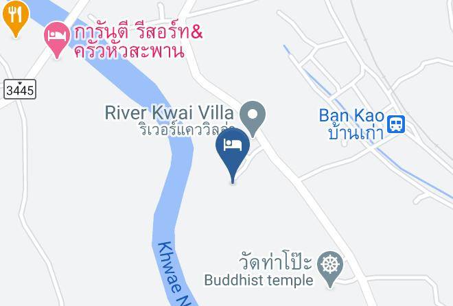 Amphoe Mueang Kanchanaburi - Baan Rai River Kwai Maps