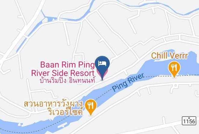 Amphoe Doi Lo - Baan Rim Ping River Side Resort Maps