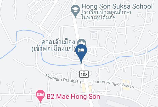 Amphoe Mueang Mae Hong Son - Baan Rom Mai Maps