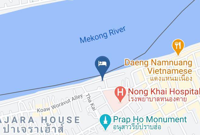 Amphoe Mueang Nong Khai - Baan Sabai Rim Khong Maps