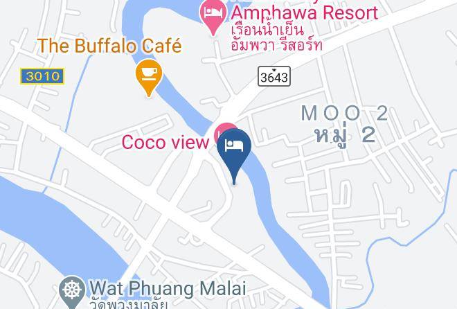 Amphoe Mueang Samut Songkhram - Baan Saeng Arun Resort Maps