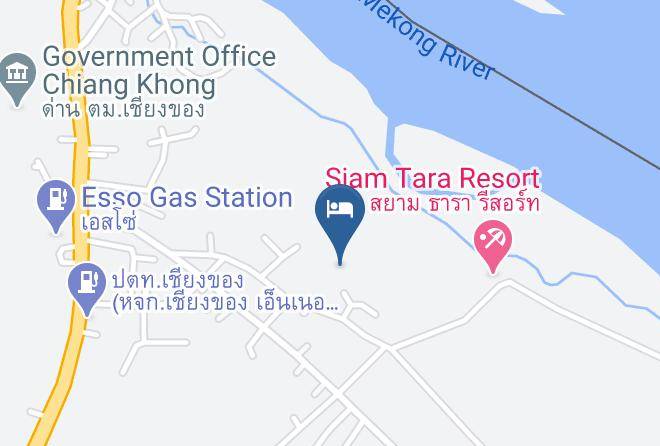 Amphoe Chiang Khong - Baan Sakuna Hotel & Resort Chiang Khong Maps