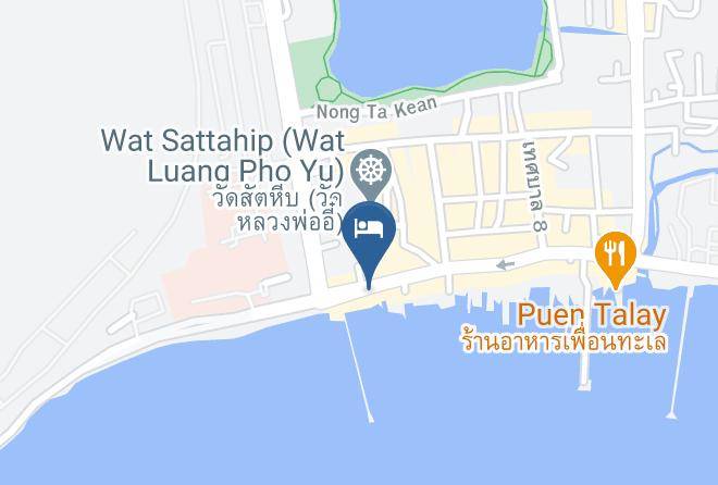 Amphoe Sattahip - Baan Sattahip By The Sea Maps