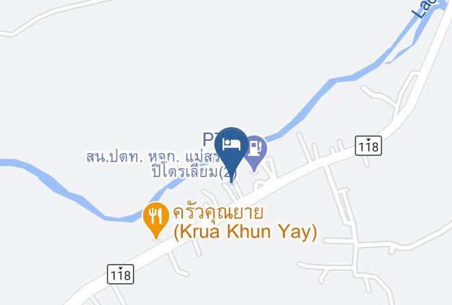 Amphoe Mae Suai - Baan Saui Resort Maps