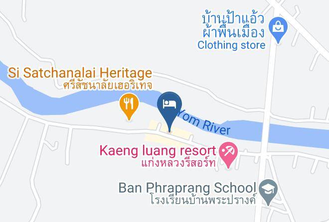 Amphoe Si Satchanalai - Baan Silapa Silalang Homestay & Art Gallery Maps