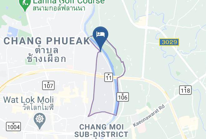 Amphoe Mueang Chiang Mai - Baan Singkham Resort Maps