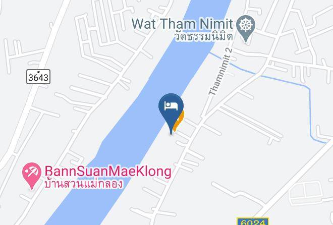 Amphoe Mueang Samut Songkhram - Baan Siriporn Resort Maps