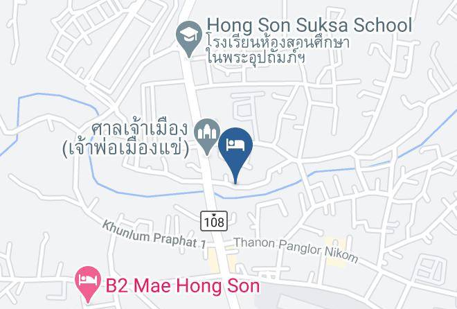 Amphoe Mueang Mae Hong Son - Baan Somtawin Maps
