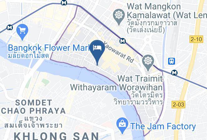 Samphanthawong District - Baan Song Wat Maps