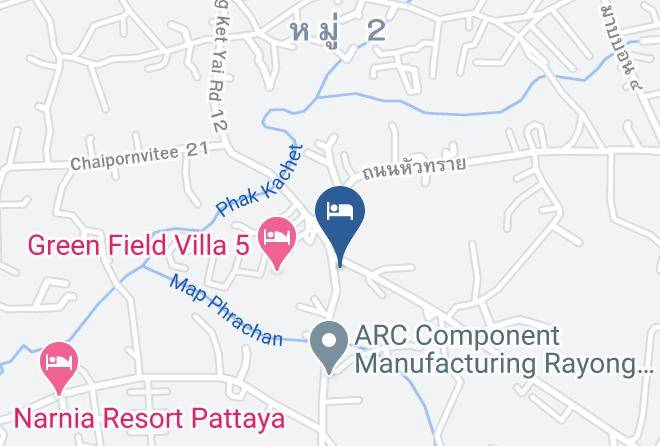 Amphoe Bang Lamung - Baan Sook Sabai Maps